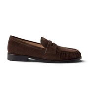 furla para mujer ym42sfr-bx4683 mocasines de piel soft marron 36 plano ninguno casual clasico