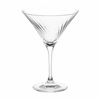 copa de coctel transparente