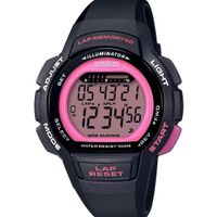 reloj unisex deportivo casio digital sports watch lws-1000h-4a water resist 100m luz led
