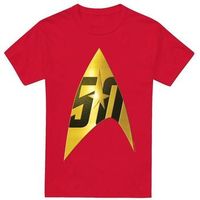 star trek camiseta 50th anniversary delta para hombre