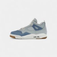 nike zapatillas de baloncesto 4 retro tex denim worn blue womens para hombre