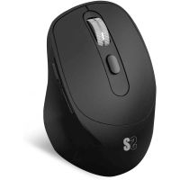 subblim comfort ergo dual raton ergonomico inalambrico para diestros 2400 dpi negro