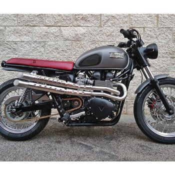 Sistema de escape Triumph Bonneville EFI Mass Mohave 2-2