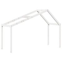 techo de cama infantil madera maciza blanco 213x955x1445 cm vidaxl
