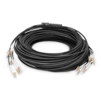 cable de fibra optica breakout digitus om4 8 fibras lcupc 75 m
