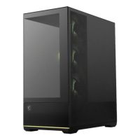 torre msi mag pano 110r pz vidrio templado argb atx 270 panel negro gaming