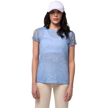 Leone 1947 Camiseta Woman Short Sleeves Lace para mujer