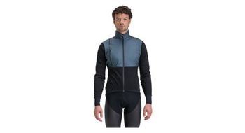 Chaqueta de invierno santini vega absolute azul negro