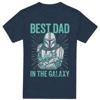 disney camiseta best dad in the galaxy para mujer