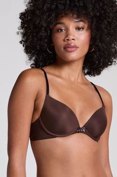 Hunkemöller Sujetador con aros preformado Plunge Marrón
