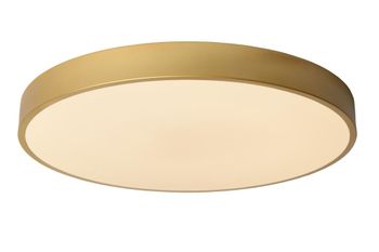 Lámpara de techo de acrílico con 1 led integrado, oro mate / latón