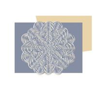papel pintado 3d - adorno blanco 350x270 cm