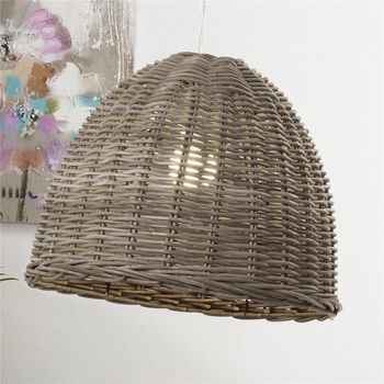 Lampara Techo Kubu Grey 54d. Cms. 54x54x41 Cms