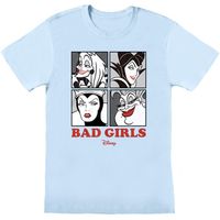 disney camiseta bad girls para hombre