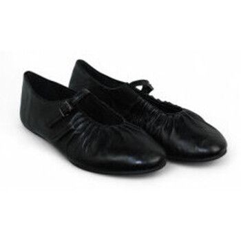 Top3 Bailarinas zapato con pulsera y corte fruncido para mujer