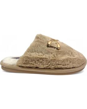 de TIMBOS ZAPATILLA CASA DE MUJER KAKI 130897 MARRóN