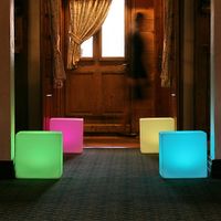 colour change outdoor cube seat