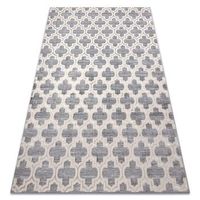 alfombra core w6764 enrejado trebol marroqui - estructural dos nive 160x220 cm