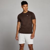 camiseta sin costuras tempo pillar graphic para hombre de mp - chocolate - l
