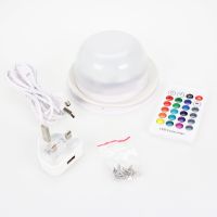 rechargeable colour change led light unit