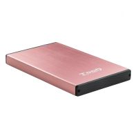 tooq tqe-2527p carcasa disco duro 25 sata usb 30 rosa