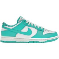 nike zapatillas baskets dunk low retro blanc  vert para hombre