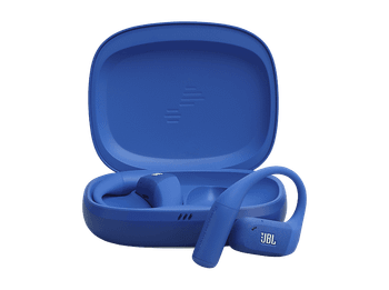 Auriculares conducción de aire - JBL Endurance Zone, Autonomía 32 h, IP68, OpenSound, 4 micrófonos, Azul