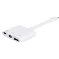 equip adaptador usb-c a mini displayport  usb 30  usb-c blanco