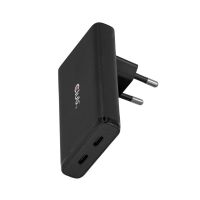 cargador usb-c gan 65w club 3d cac-1935 dos puertos pd31 pps