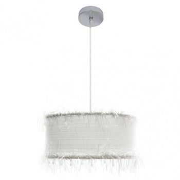 FABRILAMP Lampara Colgante Modelo Hilos De 1xe27 Blanca 40d De