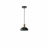 spica - lampara colgante de metal negro