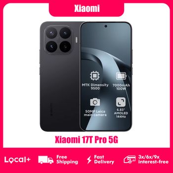 Xiaomi 17T Pro 5G 12GB 256GB 512GB 1TB Smartphone MediaTek Dimensity 9500 7000mAh 100W Cámara de 50MP con OIS Pantalla de 6.83