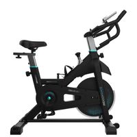 cecotec bicicleta estatica indoor con volante de inercia de 20kg drumfit indoor 20000 race pulsometro pantalla lcd