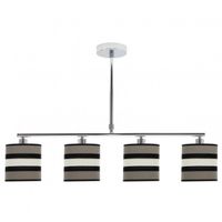 fabrilamp lampara lineal karla topo-beis 4 luces regulable