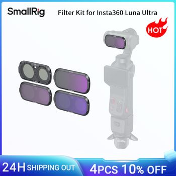 Kit de Filtros SmallRig para Insta360 Luna Ultra con Filtro ND16 / ND64 / ND128 / CPL, Reduce la Luz Uniformemente, Minimiza el Cambio de Color -6688