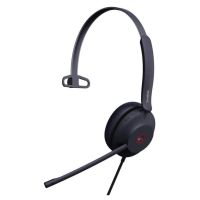 auriculares yealink uh37 mono con cable usb-ca para oficina con cancelacion de ruido microfono y luz busylight negro