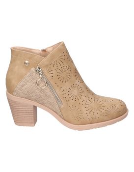 Botines De Tacón Para Mujer Chk10 Tonia 16 Marrón 40