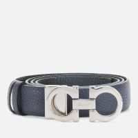 salvatore ferragamo womens gancini reversible belt 25mm - vertigo mauve - 80cm