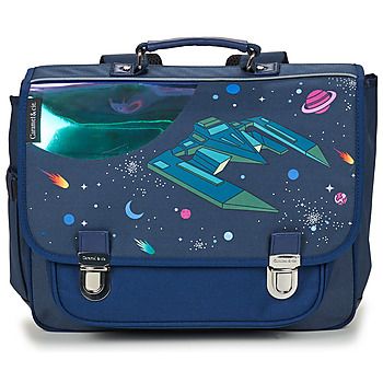 CARAMEL & CIE Cartera CARTABLE 38 CM COSMIC EXPEDITION para niño