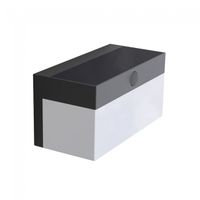 aplique led solar con sensor de movimiento fran 8w