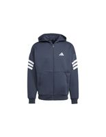 sudadera adidas future icons 3 bandas fz hombre azul marino