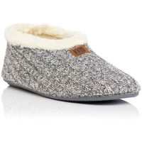 nortenas pantuflas zapatilla de casa - forrada para mujer