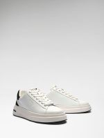 zapatilla elba combinada con piel