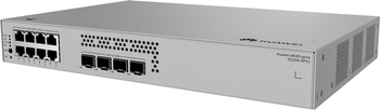 HUAWEI DATA COMMUNICATION,S220S 8P4J,S220S 8P4J,S220S 8P4J 8 10 100 1000BASE T PORTS 128 W POE , 4 2.5GE SFP PORTS, BUILT IN AC POWER, FANLESS
