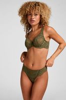 hunkemoller tanga daisy verde