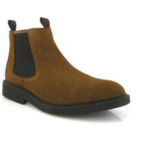 atlanta mocassin botines botas chelsea en piel de ante para hombre