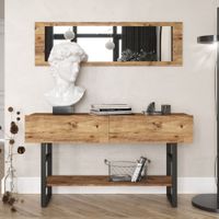 consola de estilo industrial