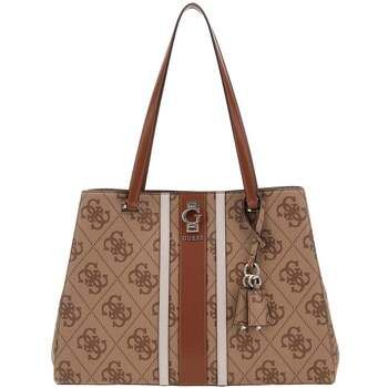 Guess Bolsa Bolso Tote Handbag Logo Latte para mujer