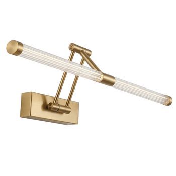 Lámpara De Pared Toolight App1900-1w Brush Gold Led