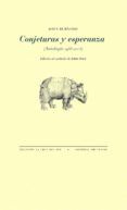 conjeturas y esperanza (antologia 1988-2008)